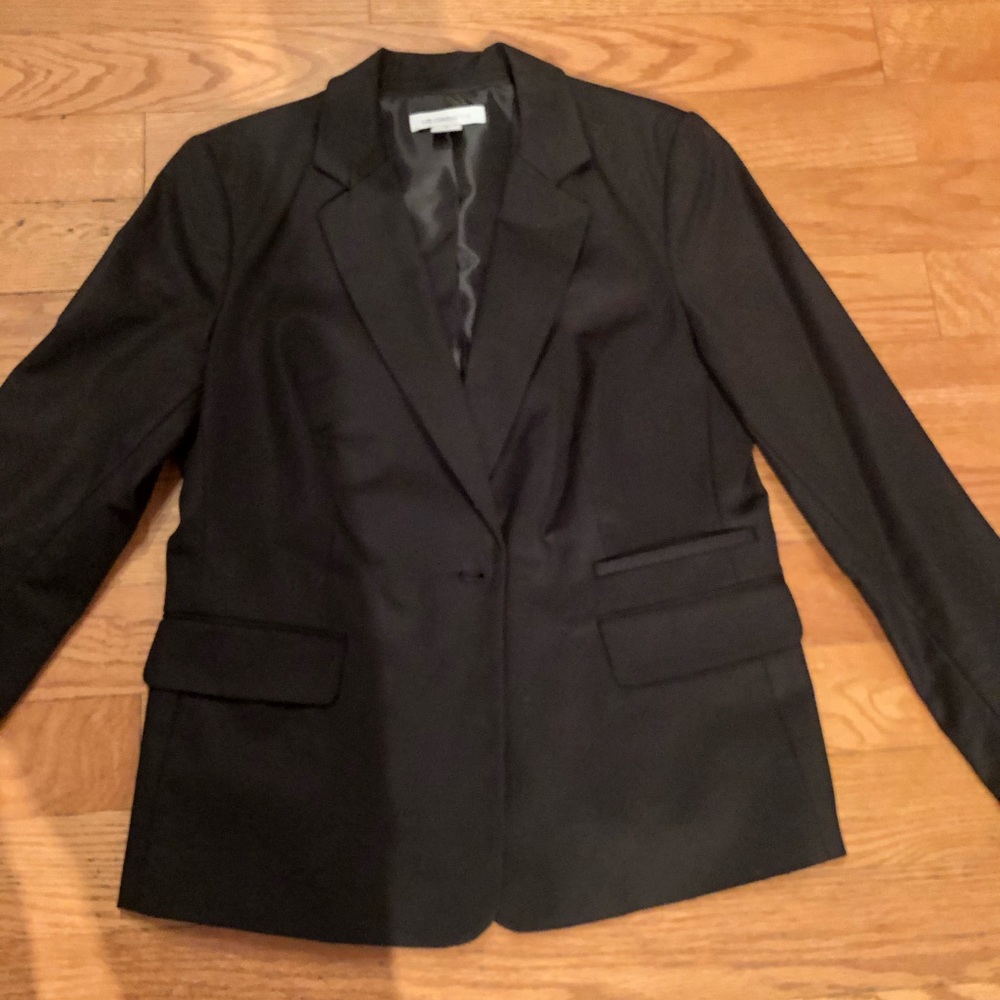 Black Dress Blazer with Pockets